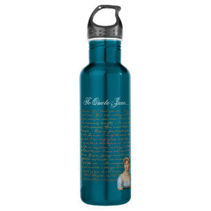 To Quote Jane Austen Pride and Prejudice Janeite 710 Ml Water Bottle