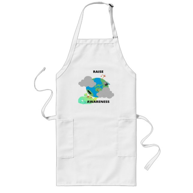 TO RAISE AWARENESS! LONG APRON (Front)