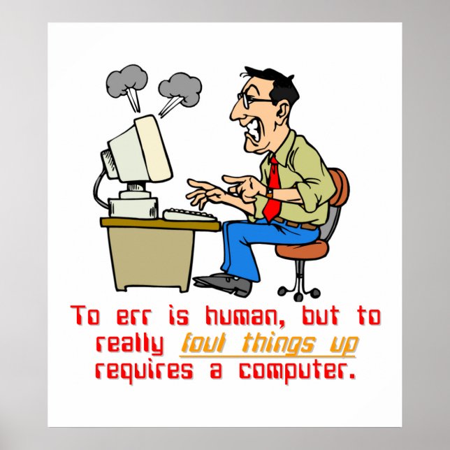 To Really Err is Computer (1) Poster (Front)