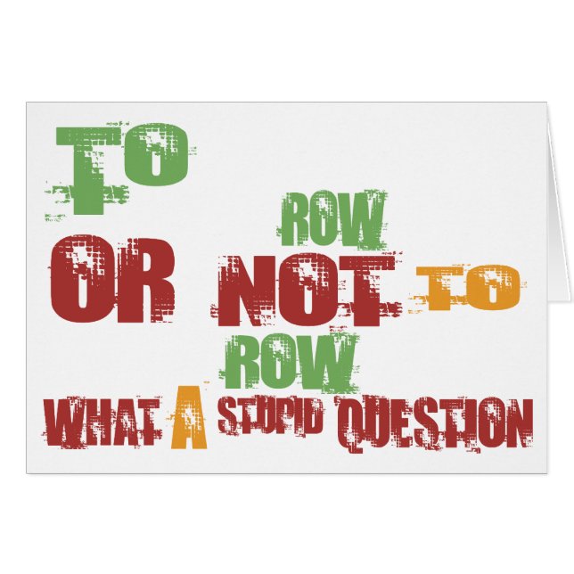 To Row (Front Horizontal)