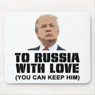 To Russia with Love Mouse Mat