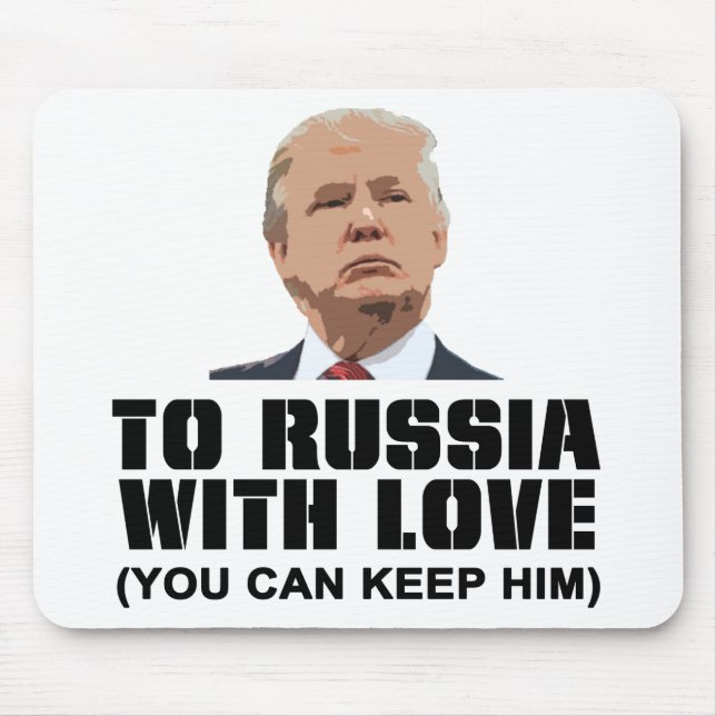 To Russia with Love Mouse Mat (Front)
