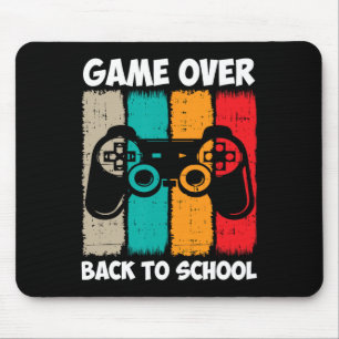 To School Funny Game Over Teacher Student Video Ga Mouse Mat