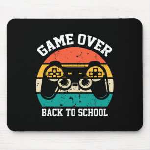 To School Funny Game Over Teacher Student Video Ga Mouse Mat