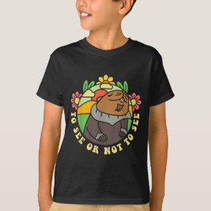 To See Or Not To See Groundhog Day Funny Men Women T-Shirt