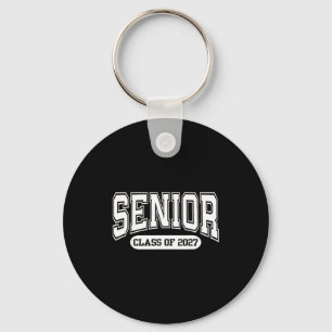 To Shirt Class 2027 Graduation Senior Back Key Ring