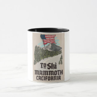 To Ski Mammoth California  Mug