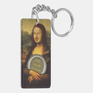 To Smile Or Not To Smile  Key Ring