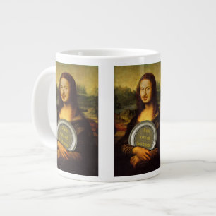 To Smile Or Not To Smile Large Coffee Mug