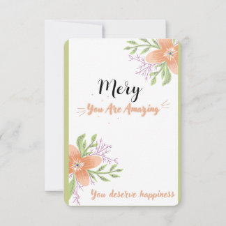 to thank someone thank you card