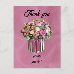 To Thank you on Administrative Professional's Day Postcard