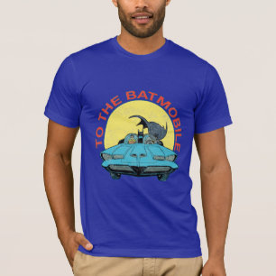 To The Batmobile - Distressed Icon T-Shirt