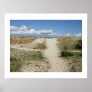 To the Beach at Nairn Poster