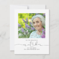 To The Beautiful Mother Of The Bride Wedding Photo