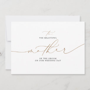 To The Beautiful Mother Of The Groom Wedding Day