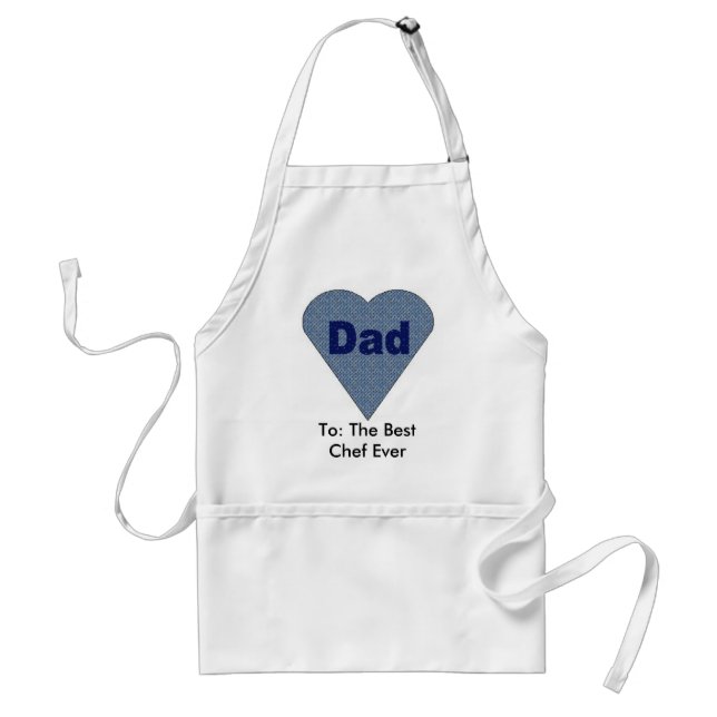 To: The Best Chef Ever Standard Apron (Front)
