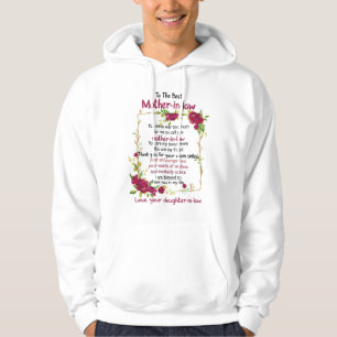 To the best mother in law gifts from daughter in l hoodie