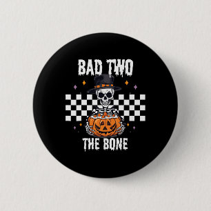 To The Bone Skeleton Halloween Costume 6 Cm Round Badge