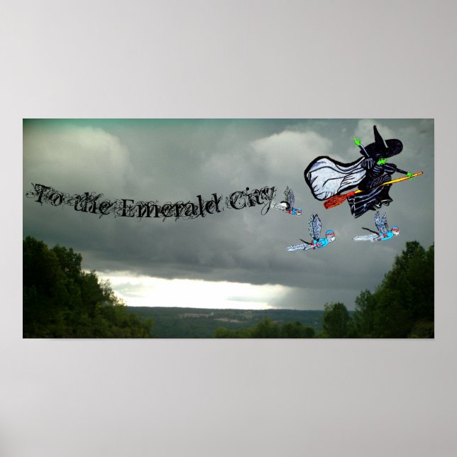 TO THE EMERALD CITY  POSTER (Front)
