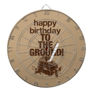 To the Ground Dartboard