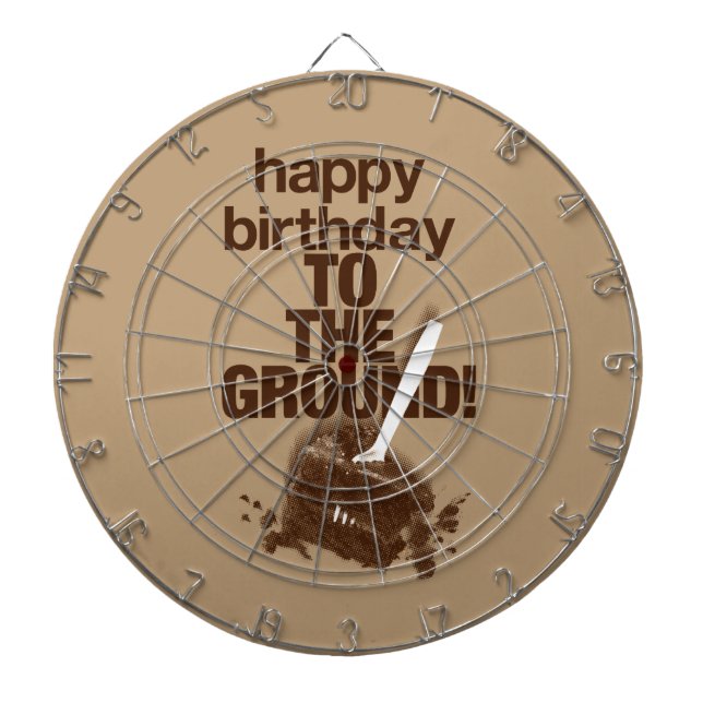 To the Ground Dartboard (Front)