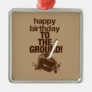 To the Ground Metal Tree Decoration