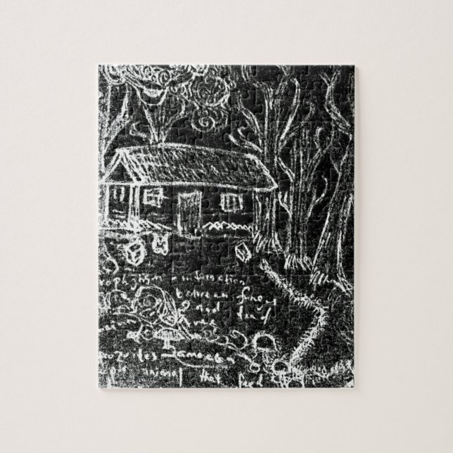 to the happy ending or the broken heart jigsaw puzzle (Vertical)