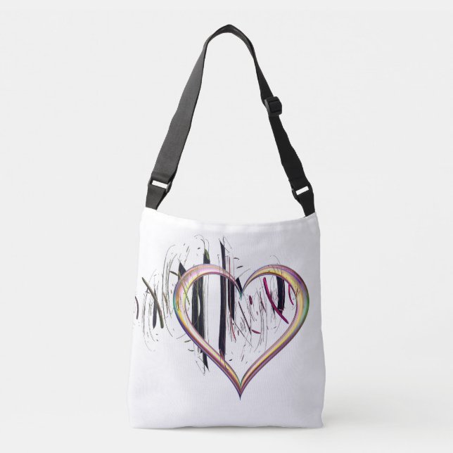To the Heart Be True Cross Body Bag (Front)