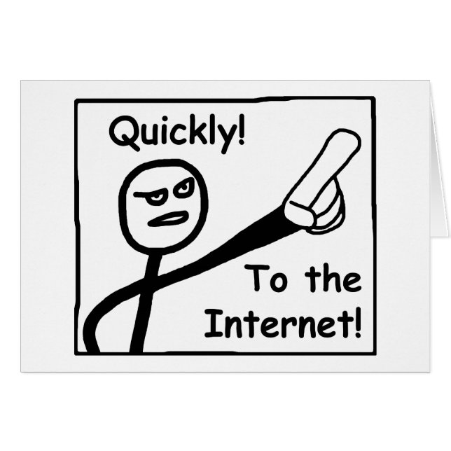 To The Internet (Front Horizontal)