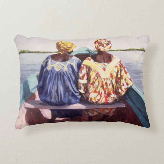 To the Island 1998 Decorative Cushion (Front)