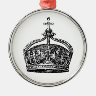To the King [Crown] Metal Tree Decoration