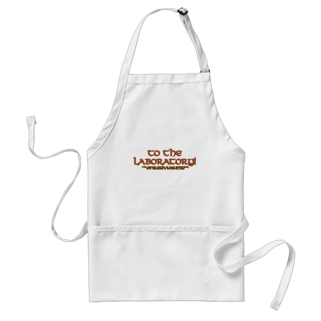 To the Laboratory! Aprons (Front)