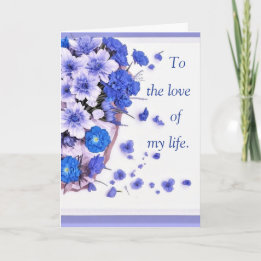 To the Love of My Life Holiday Card for Him