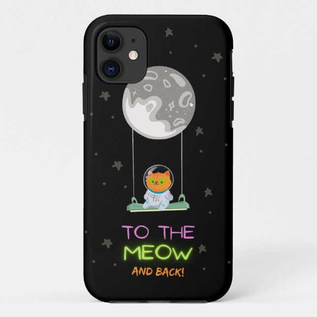 To the meow and back Case-Mate iPhone case (Back)