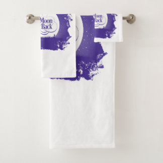 To The Moon And Back Bath Towel Set