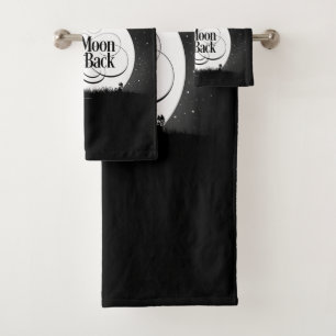 To The Moon And Back Bath Towel Set