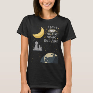 To the Moon and Back Dog & Cat T-Shirt