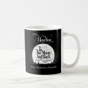To The Moon And Back (personalised) Coffee Mug