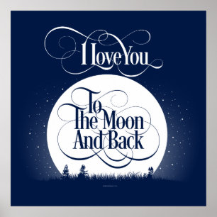 To The Moon And Back Poster