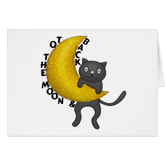 To The Moon & Back Kitty Cat (Front Horizontal)