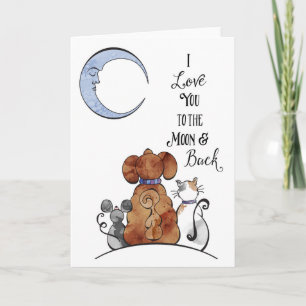 To the Moon Card