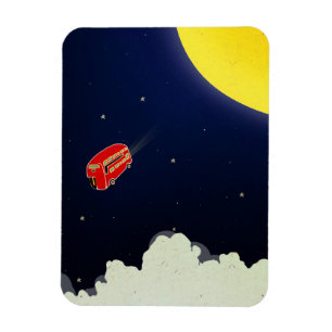 To the moon magnet