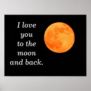 to the moon - poster