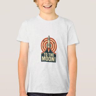 To the Moon! Tri-Blend Shirt