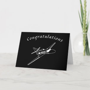 **TO THE NEW PILOT** CONGRATULATIONS CARD