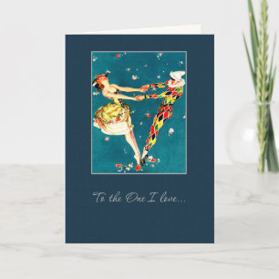 To the One I love. Valentine's Day Holiday Card