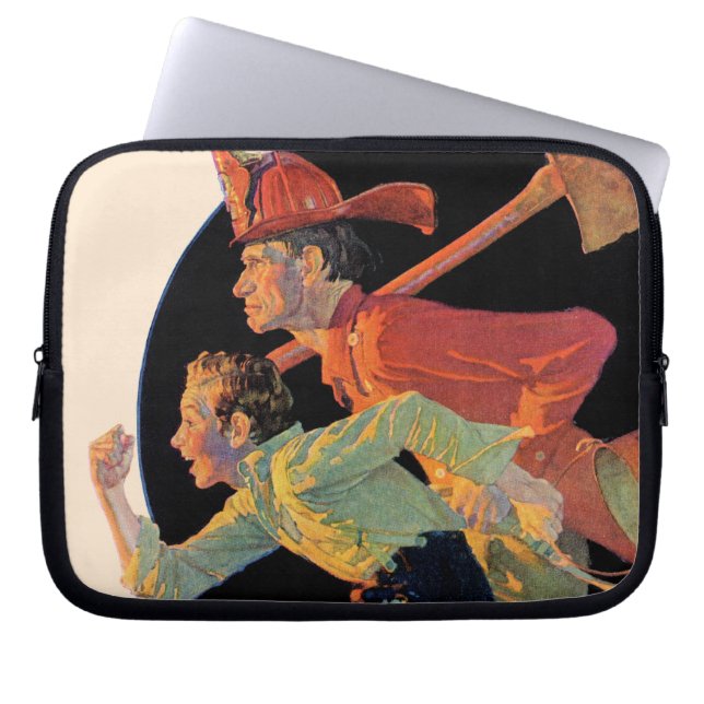 To the Rescue Laptop Sleeve (Front)