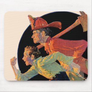 To the Rescue Mouse Mat