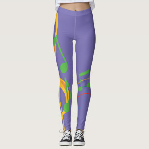 To the rhythm of my music leggings