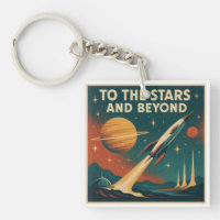 "To The Stars And Beyond" Vintage Space Travel 